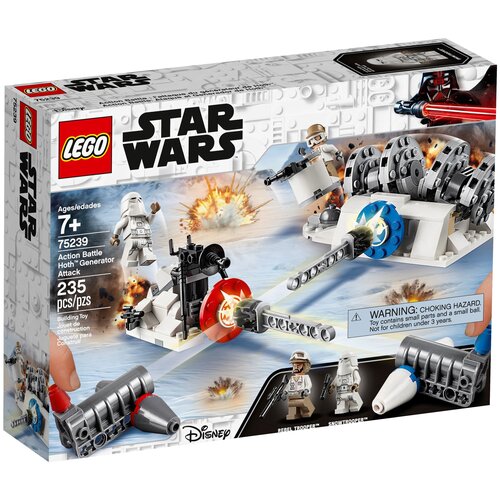 Конструктор LEGO Star Wars 75239 Разрушение генераторов на Хоте, 235 дет. конструктор lari bela space wars 11418 разрушение генераторов на хоте 247 дет