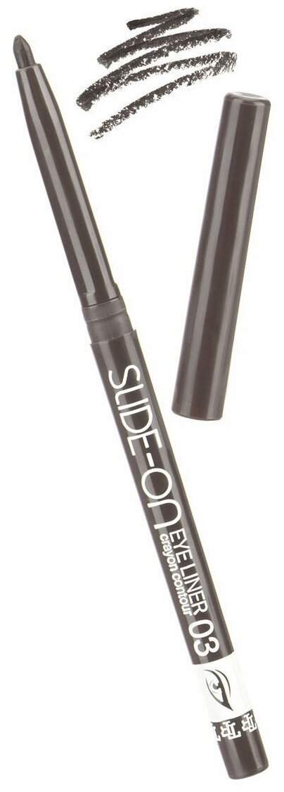 TF Cosmetics Карандаш для глаз Slide-on Eye Liner, оттенок 03 кофейно-коричневый