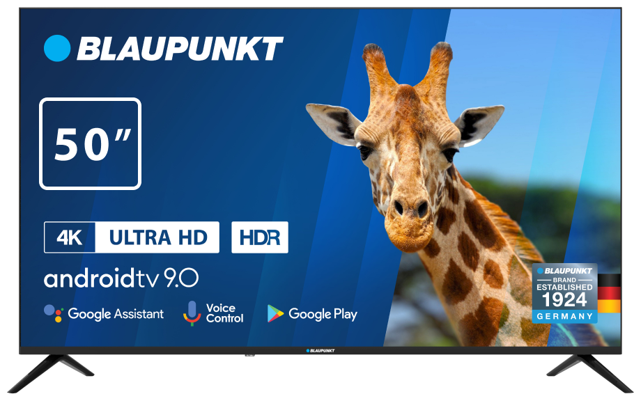 4К Ultra HD Smart Телевизор Blaupunkt 50UN265T 50" 2021