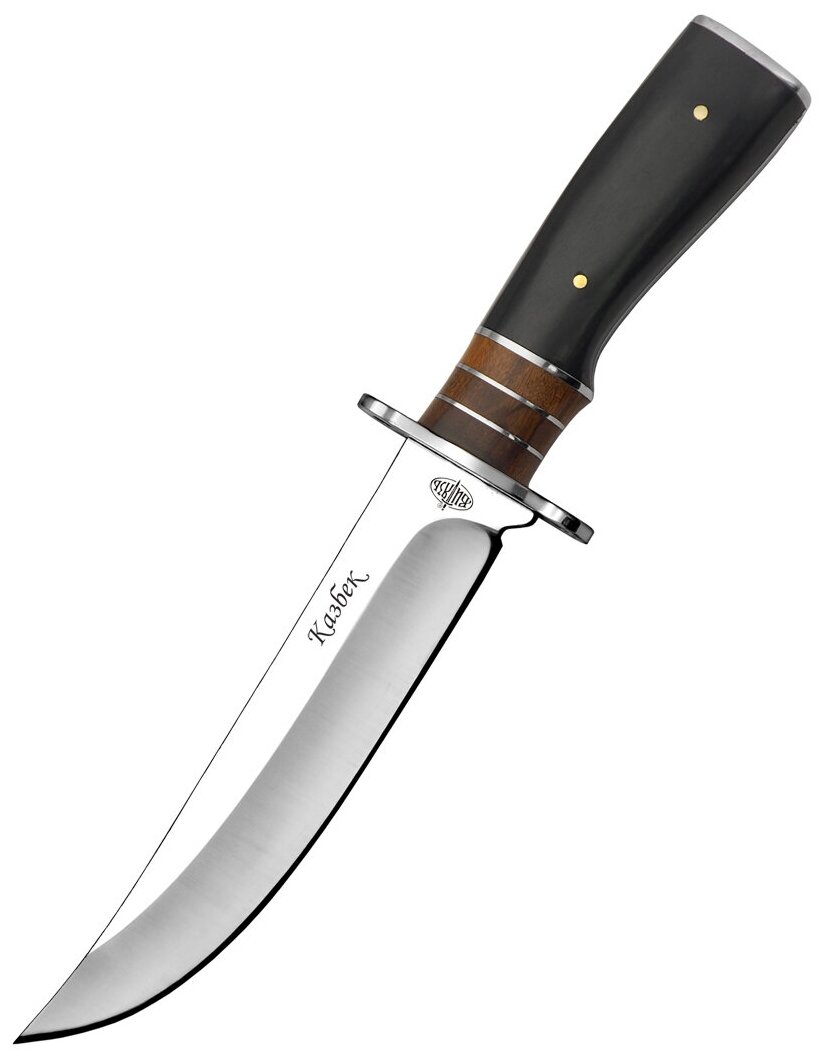 Охотничий нож Казбек сталь 50Х14МФ рукоять бакелит сталь