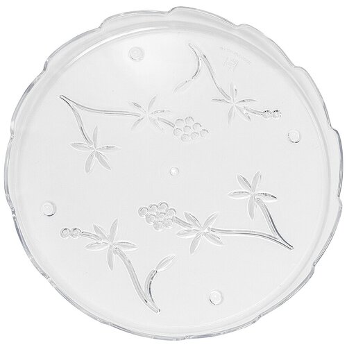 Поднос сервировочный d240 мм лоза прозрачный PS KOOSHA 1 шт