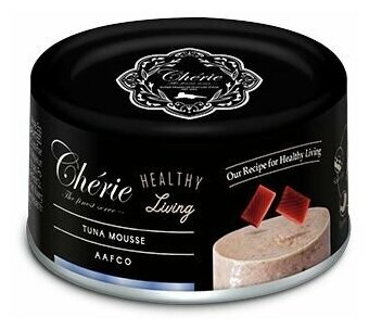 Влажный корм для кошек Pettric Cherie Healthy Living мусс с тунцом 80 г 1 шт.