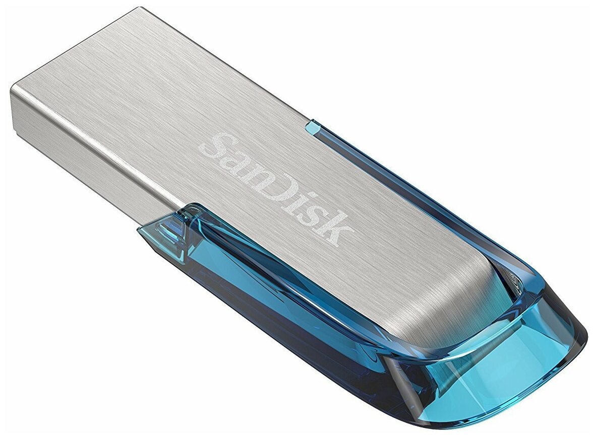 Флешка SanDisk Ultra Flair USB 3.0 32GB - NEW Tropical Blue Color