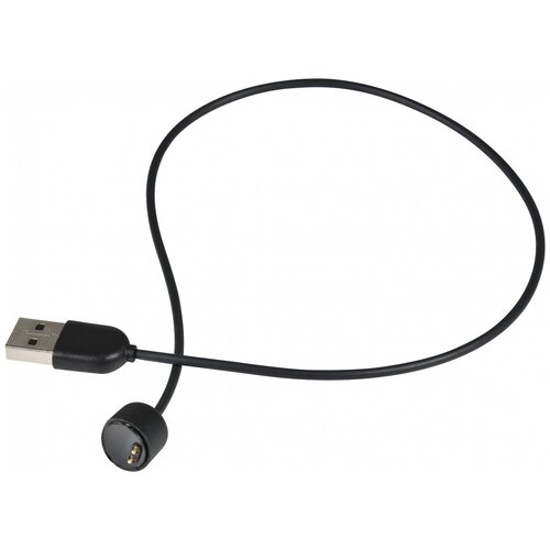 Зарядное устройство кабель USB для Xiaomi mi band 5/6 черный