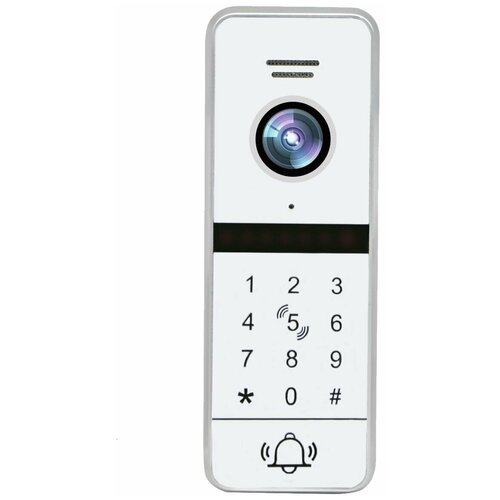 AltСam VP8002KBD Вызывная CVBS антивандальная цветная видеопанель со встроенной кодонаборной панелью и считывателем IC-карт 6206₽