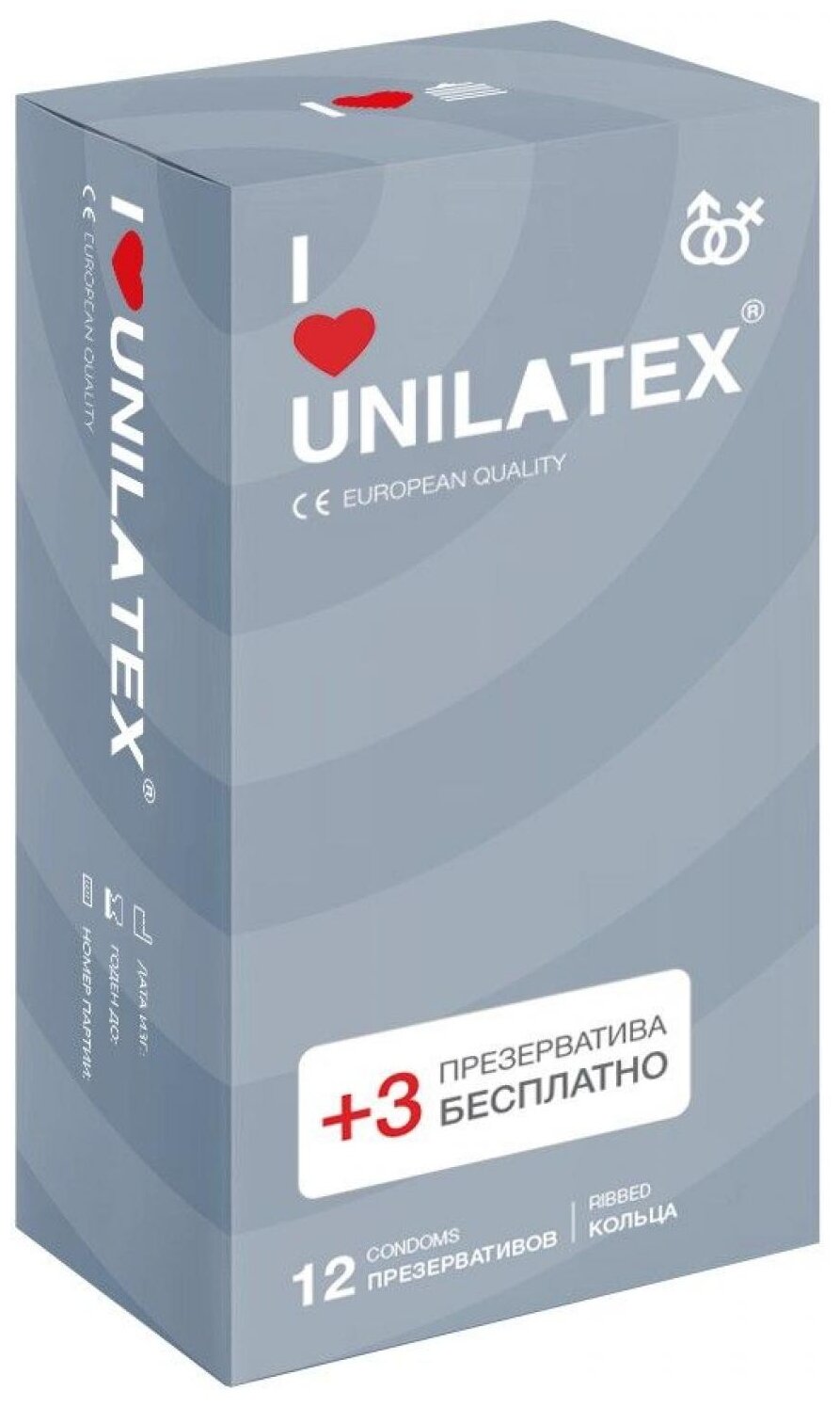 Презервативы Unilatex Ribbed
