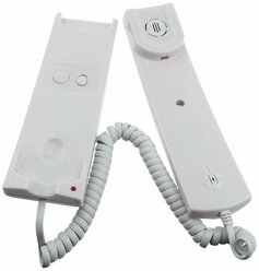 Трубка домофона УКП-12 световая индикация, громкость, белая