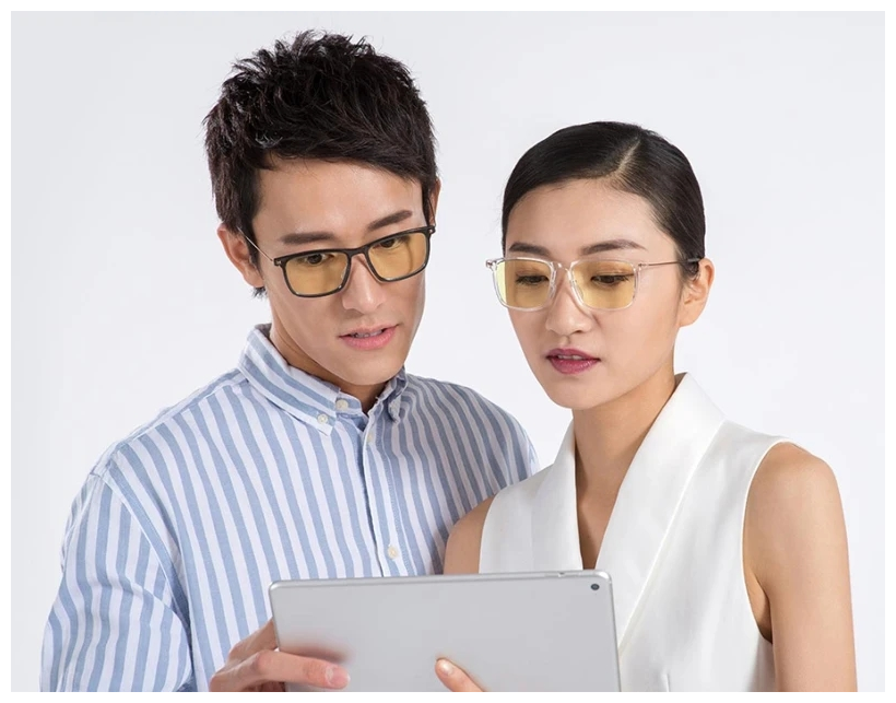 Компьютерные очки Xiaomi Adult Anti-Blue Goggles Pro Blue (HMJ02TS) - фото №20