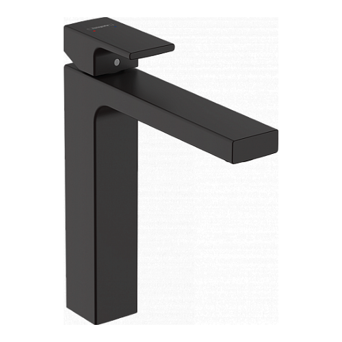 Смеситель для раковины Hansgrohe Vernis Shape 71562670 матовый чёрный