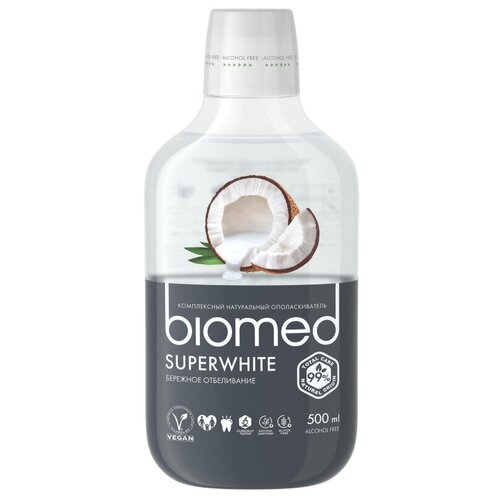 SPLAT Biomed Ополаскиватель для полости рта Super White 500 мл