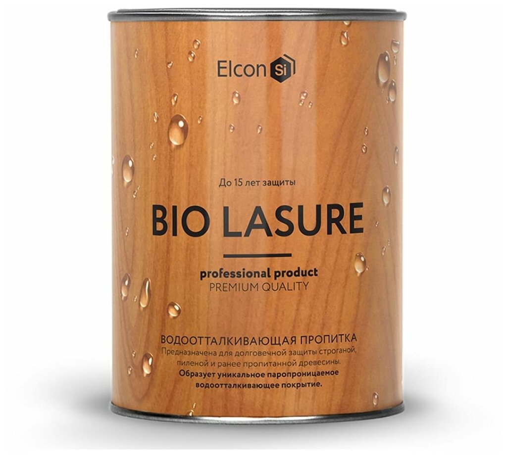 Водоотталкивающая пропитка для дерева Elcon Bio Lasure