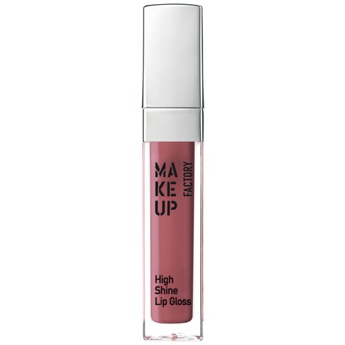 make up factory блеск для губ с эффектом влажных губ high shine lip gloss 35 pearly apricot blush Make up Factory Блеск для губ с эффектом влажных губ High Shine Lip Gloss, 56 Rose Woods