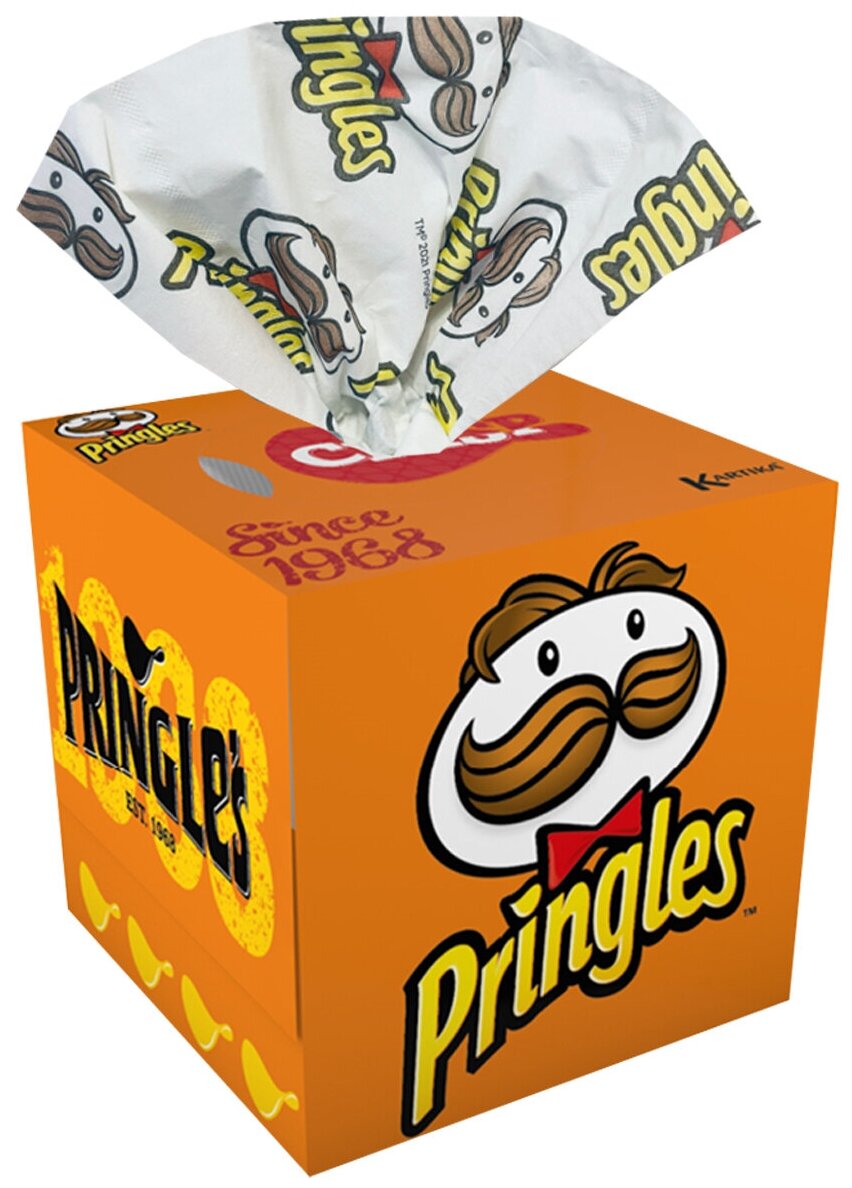 Салфетки бумажные выдергушки "Pringles" 3 шт - фотография № 6