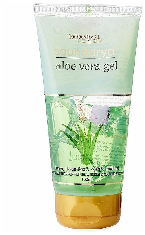 Алоэ Вера гель для лица марки Патанджали (Aloe Vera gel Patanjali), 150 мл