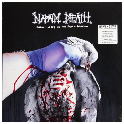 Napalm Death Виниловая пластинка Napalm Death Throes Of Joy In The Jaws Of Defeatism napalm death napalm death utilitarian 180 gr