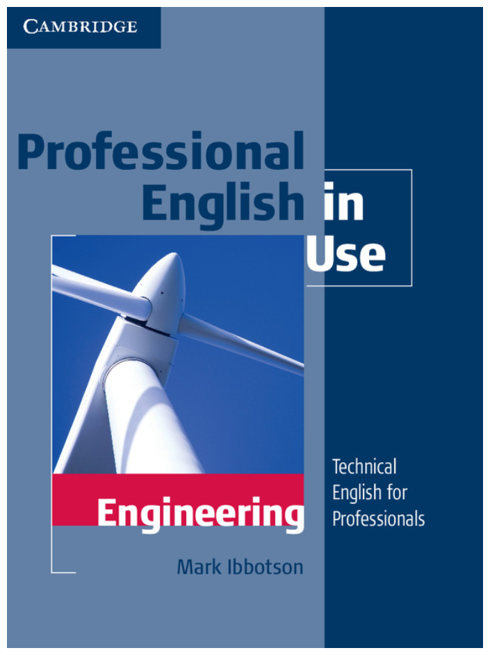 Professional English in Use Engineering Book with answers