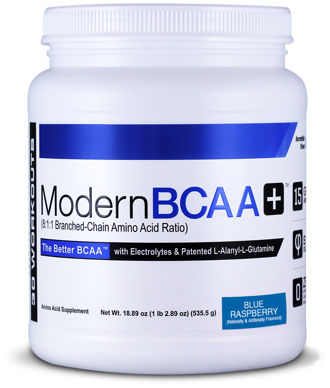 Modern Sports Nutrition Modern BCAA+ - 535 грамм, голубая малина