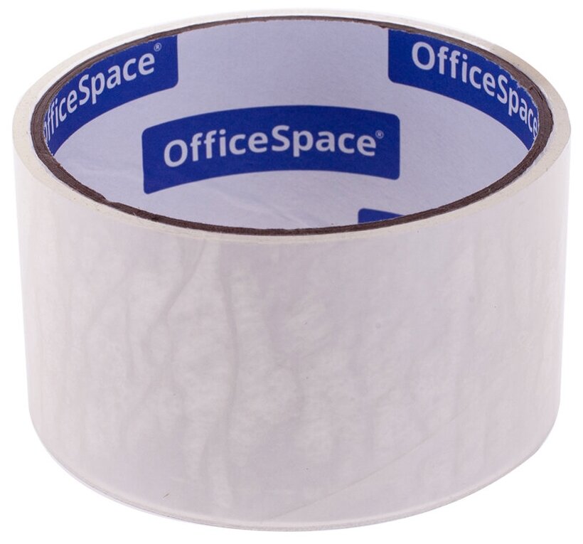 Клейкая лента упаковочная OfficeSpace, 48мм*15м, 38мкм, ШК, 15 штук