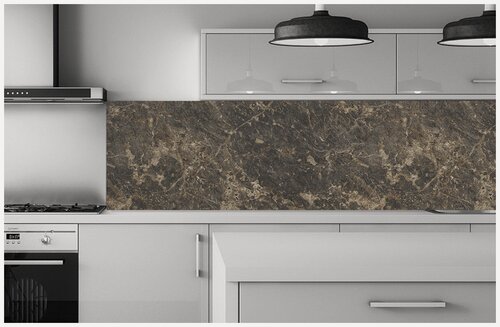 Изображение товара Кухонный фартук на стену "Скиф" 700x600 мм. Цвет - Королевский опал