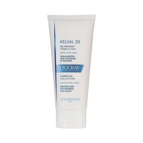 Ducray Foaming Gel Face And Body Гель смягчающий пенящийся, 200 мл.