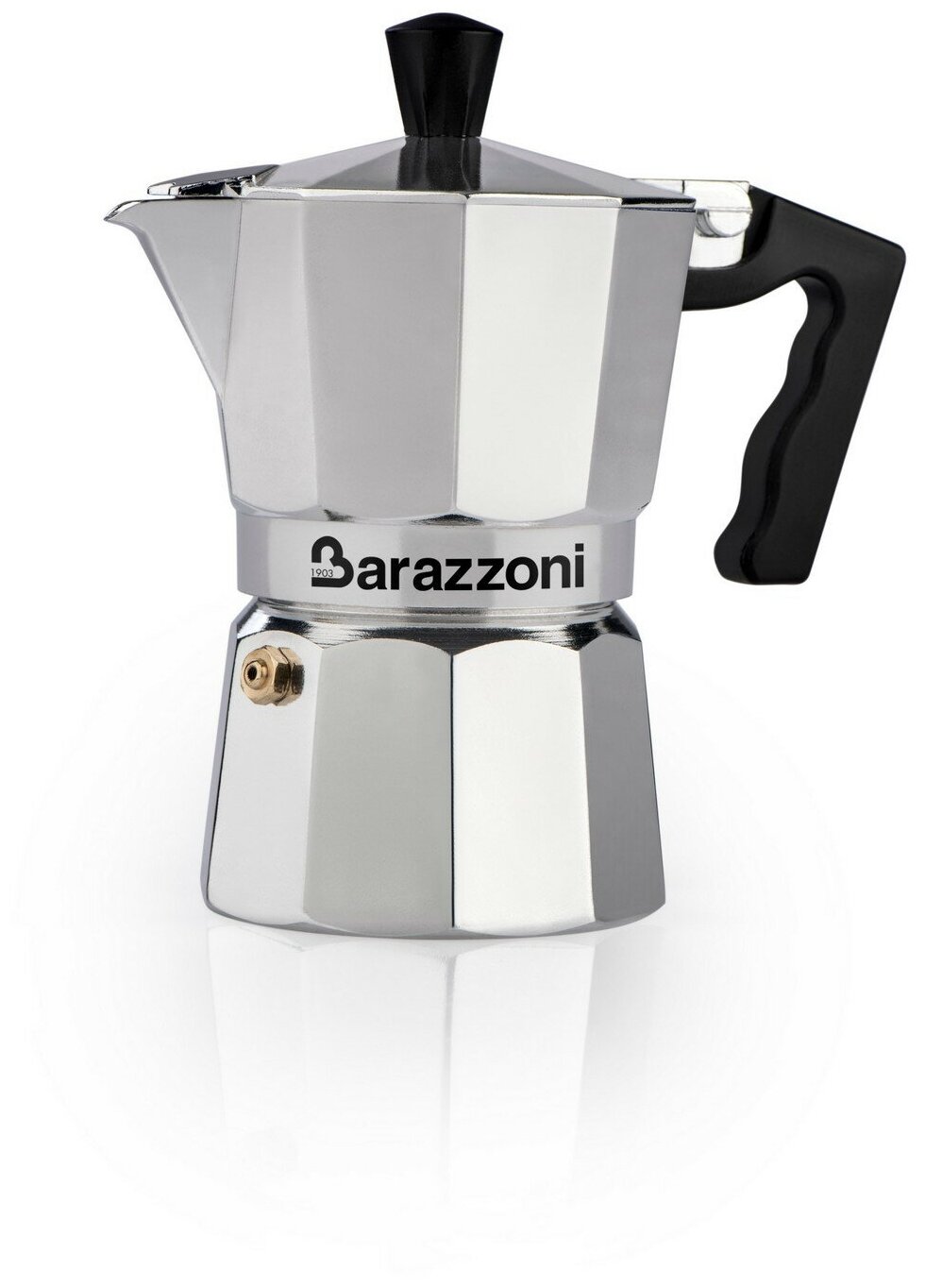Гейзерная кофеварка Barazzoni Alluminium на 6 чашек