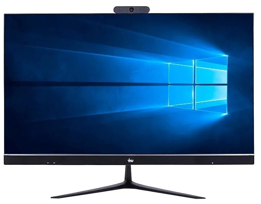 Моноблок IRU Office P2710H4 27" Full HD i5 10400 (2.9) 8Gb SSD240Gb UHDG 630 Free DOS GbitEth WiFi BT 120W Cam черный 1920x1080