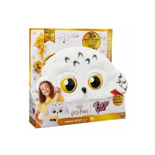 Сумка-питомец Purse Pets Harry Potter Hedwig интерактивная сумка 6066127 5883₽