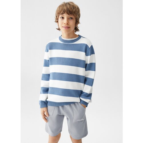 Шорты MANGO RICHARD, размер 116, серый комплект одежды chadolls для мальчиков рубашка и шорты повседневный стиль карманы пояс на резинке размер 80 бирюзовый синий