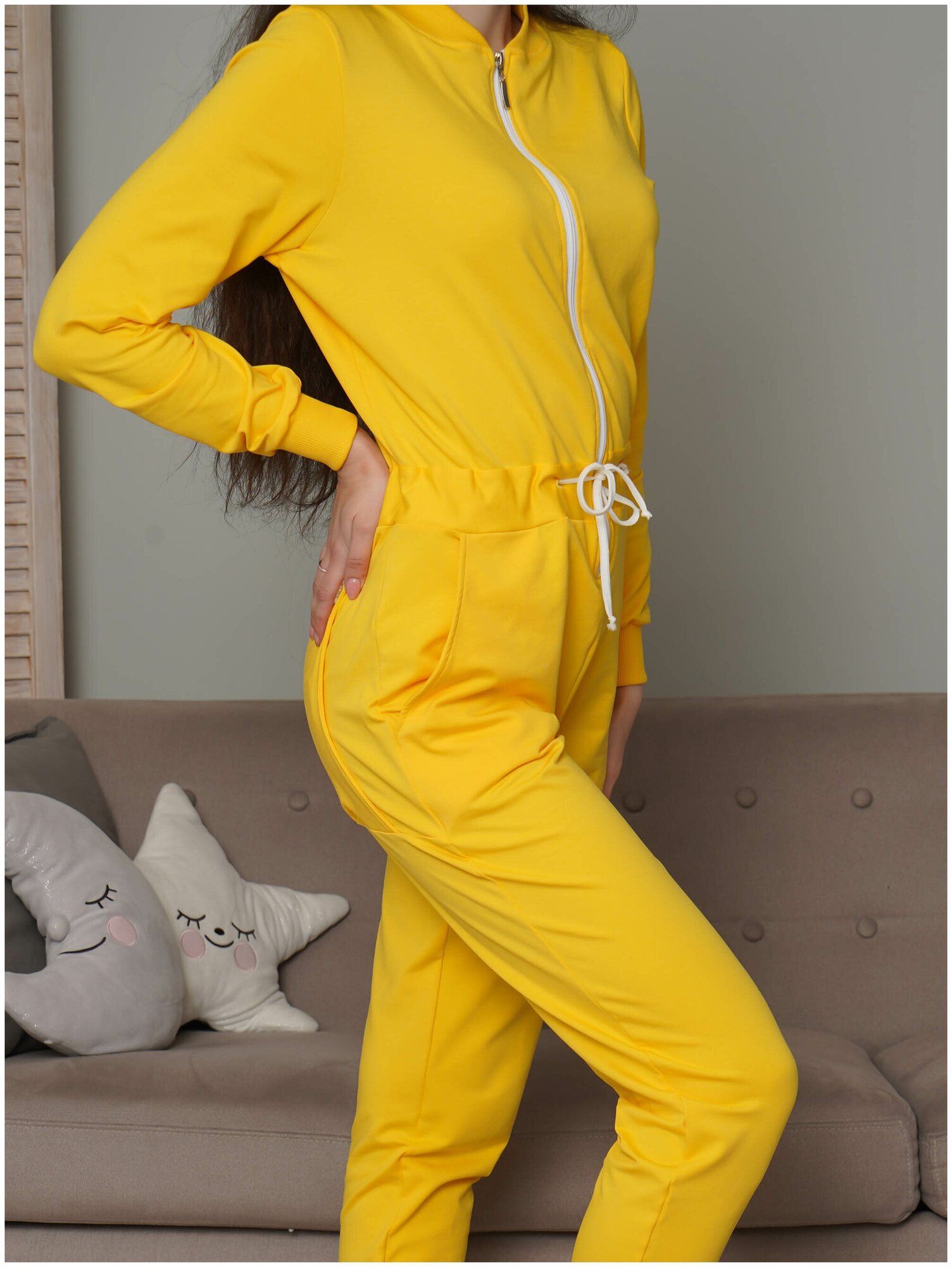 Пижама с карманом на попе Lemon (L (46-48)) - фотография № 4