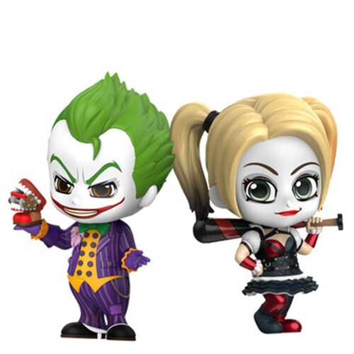 Набор фигурок Batman: Arkham Knight Джокер и Харли Квинн (11,5 см)
