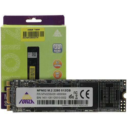 99011341488 512 ГБ SSD M.2 накопитель Neo Forza Zion NFN02 [NFN025SA351-6000300]