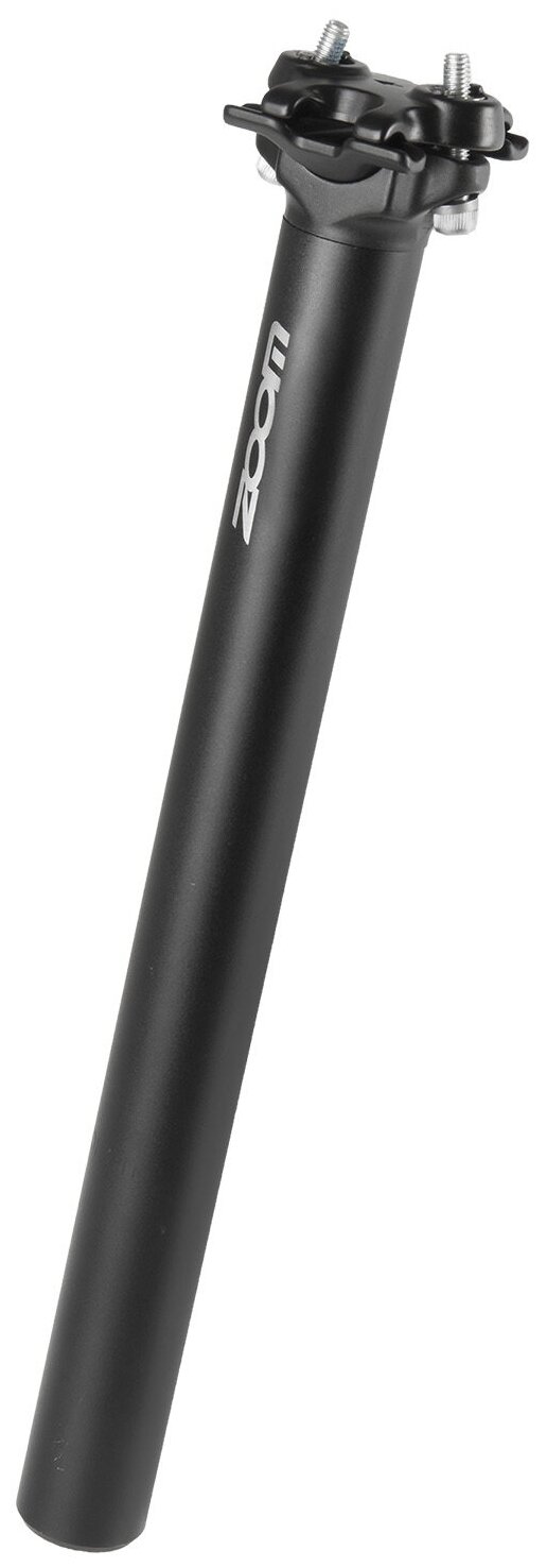 Подседельный штырь ZOOM 30,9х350мм без смещения матово-черный