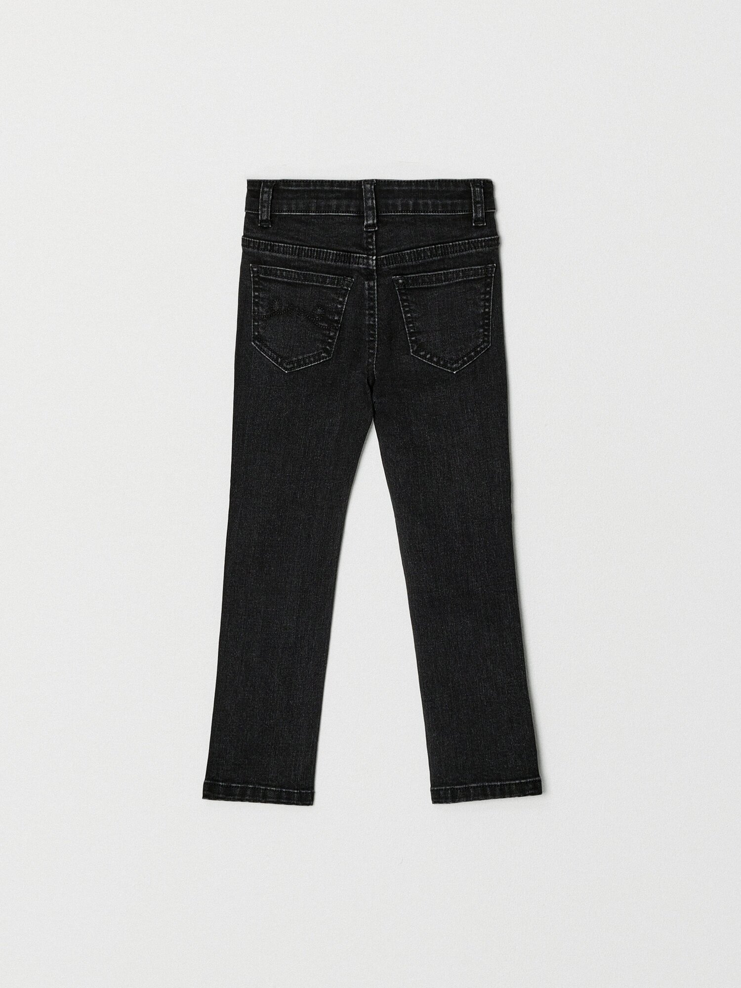 Джинсы Sela Slim fit, размер 116, черный — фото 1