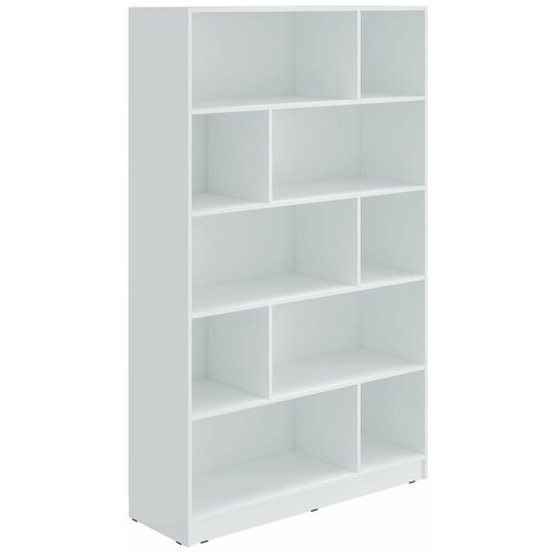 Стеллаж Первый Мебельный Юджин Белый Стандарт