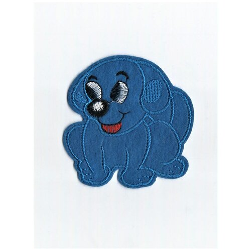 Термоапликация, патч Щенок 7,5х8 см