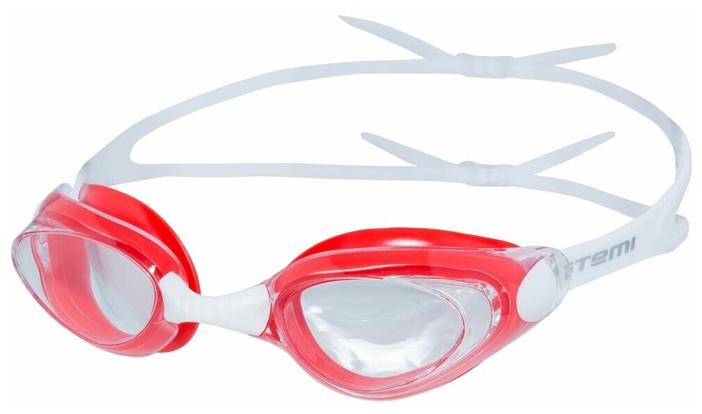 Очки для плавания Atemi белый/красный - фото №8
