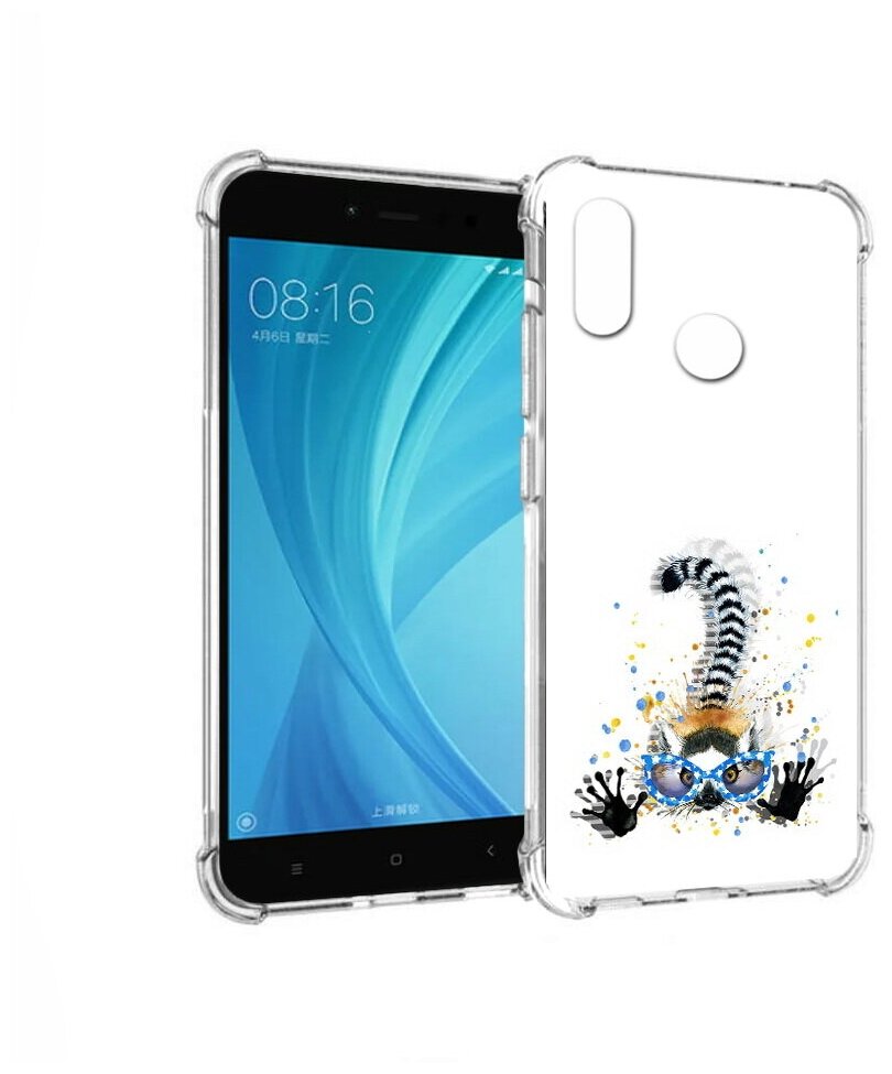 Чехол задняя-панель-накладка-бампер MyPads лямур для Xiaomi Redmi Note 5/Xiaomi Redmi Note 5 Pro противоударный