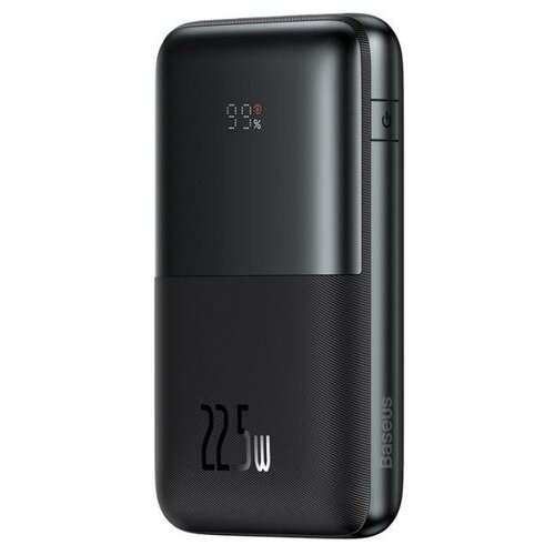 Внешний аккумулятор BASEUS Bipow Pro Digital Display Fast Charge 225W Overseas Edition 30A 20000 mAh черный 444800₽