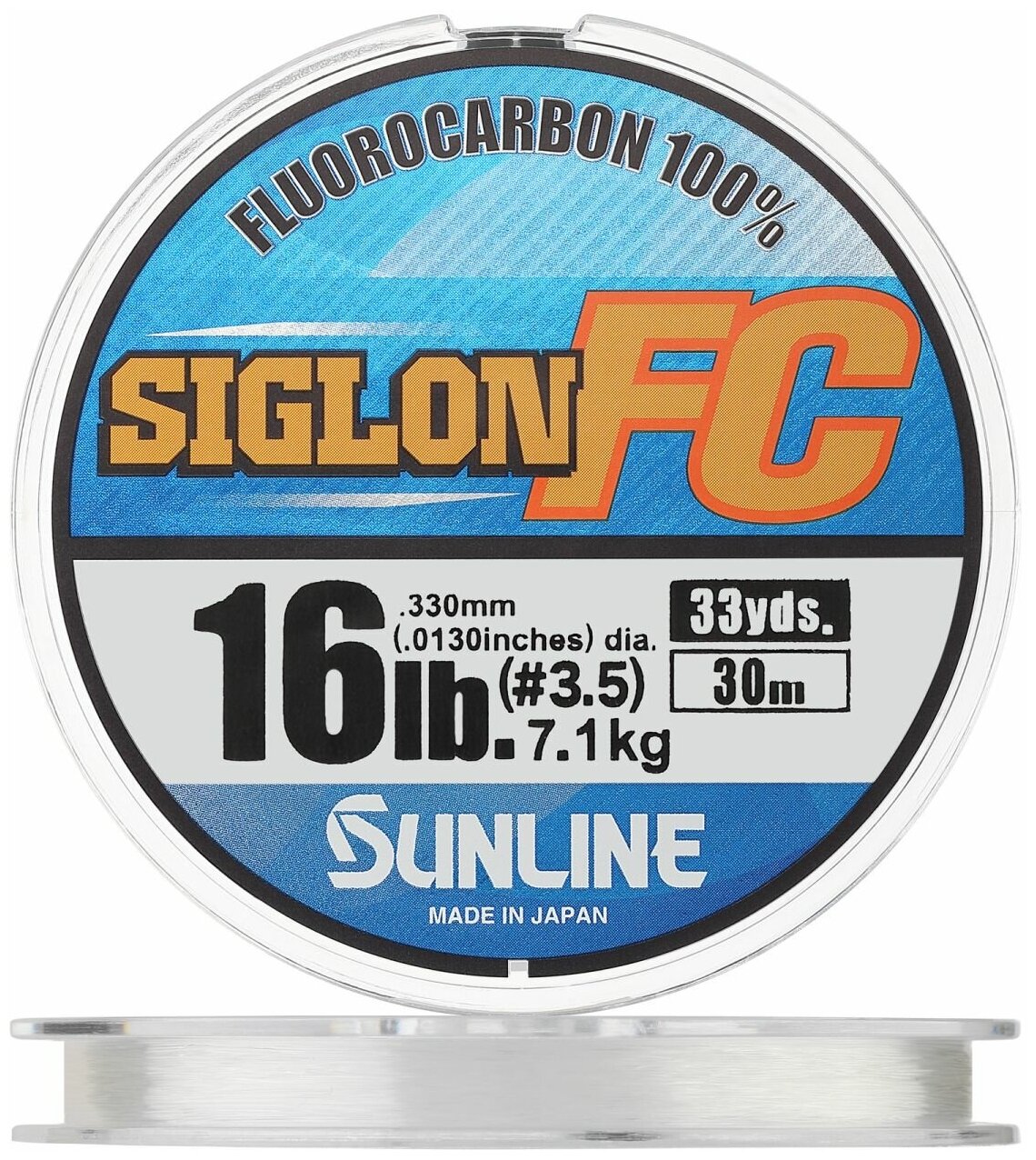 Флюорокарбоновая леска Sunline Siglon FC 2020 0,33мм 30м (clear)