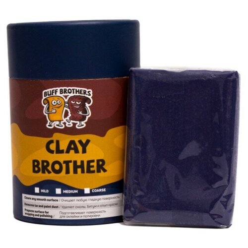 BUFF BROTHERS Глина Полировальная Абразиваня CLAY DARK BLUE 100гр