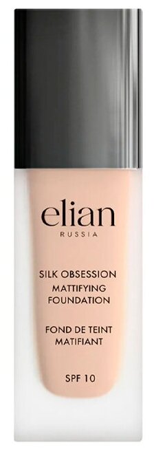 Тональный крем для лица Elian Russia матовый Silk Obsession Foundation, тон 12 Creme