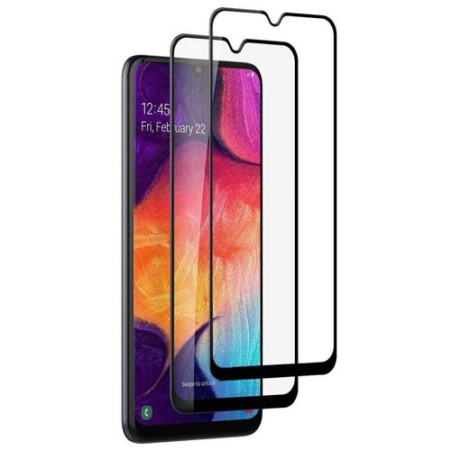 Комплект 2 шт/Защитное стекло на Samsung A50 A30 A20 M21 M31 (Самсунг Гелакси) для экрана Samsung galaxy A30s M20
