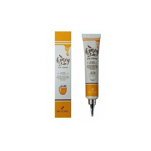 Крем питательный для век с экстрактом меда 3W CLINIC Honey Eye Cream, 40 мл