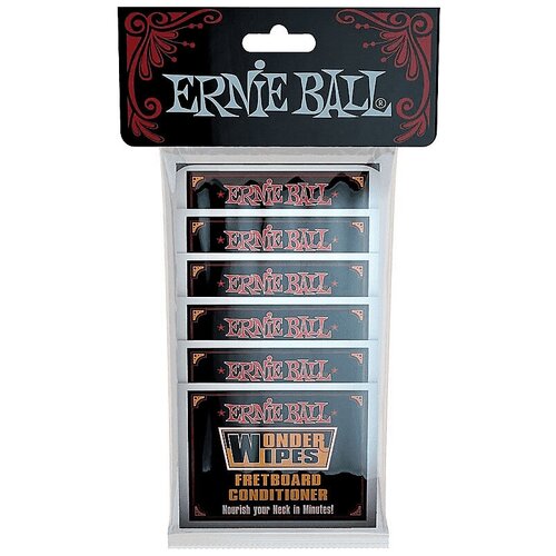 Средство для чистки грифа (салфетки) Ernie Ball 4247 ernie ball 4247 салфетка