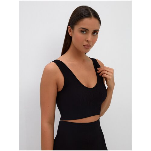 фото Бюстгальтер спортивный женский zarina 2264573443, цвет:зелёное яблоко,размер:l