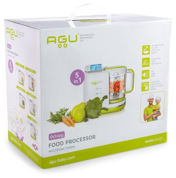Agu Baby процессор для приготовления детских блюд 5 в 1 - фотография № 15