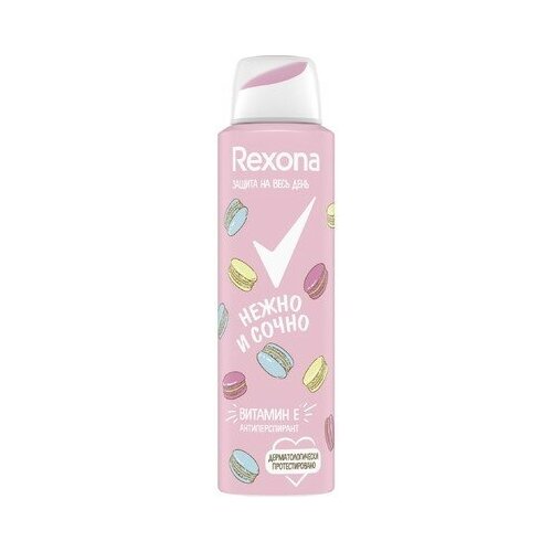 Антиперспирант Rexona «Нежно и сочно», комплект 2 шт аэрозоль, 150 мл