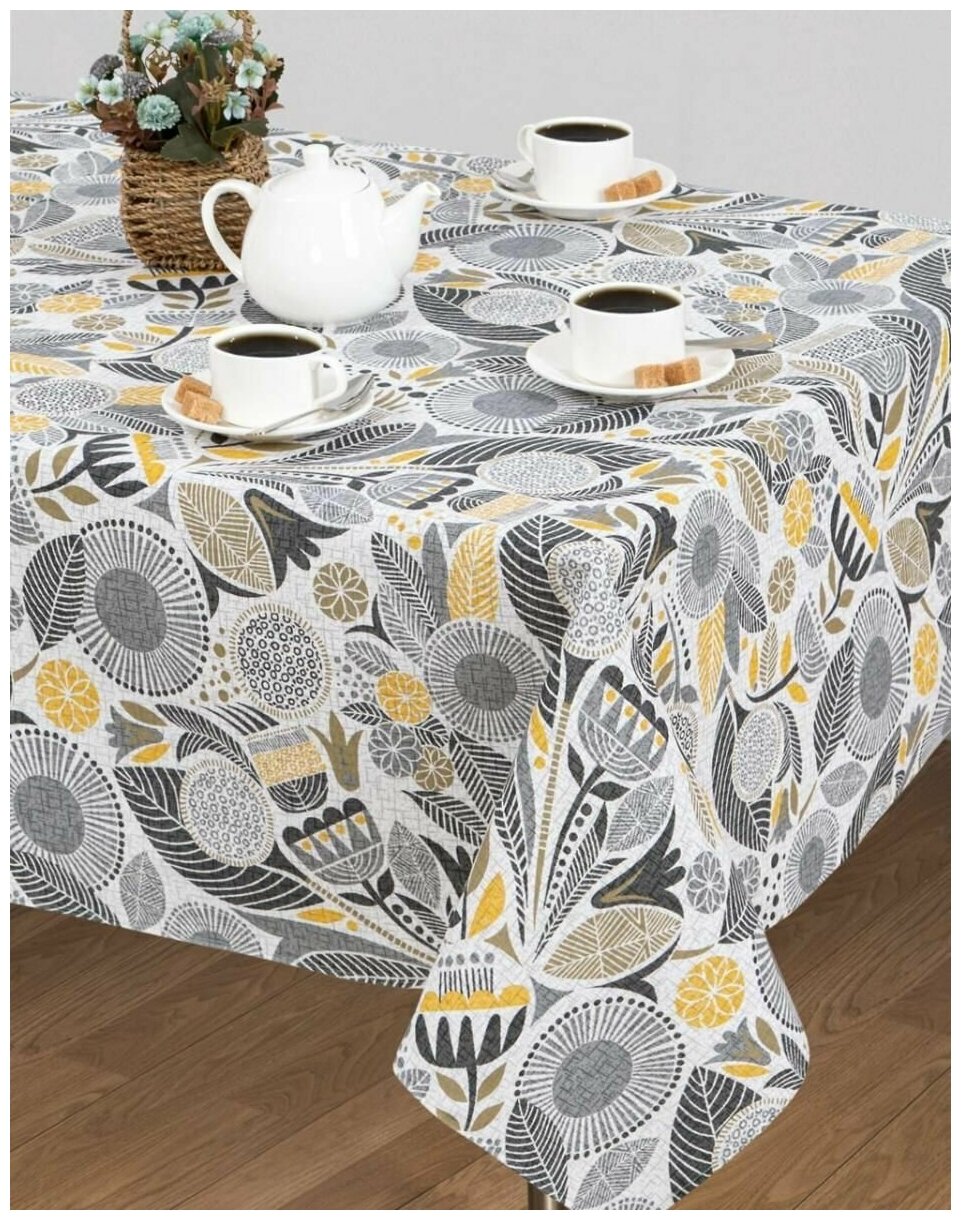 фото Скатерть из рогожки "Арт Дизайн"; Талавера; Размер: 150 х 120