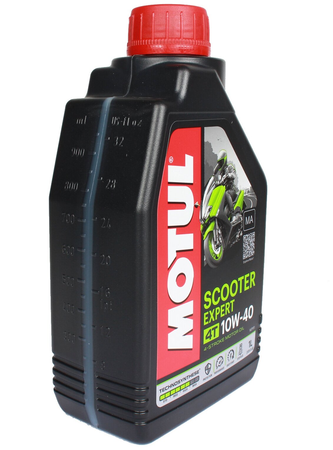 Моторное масло Motul Scooter Expert 4T 10W-40, полусинтетическое, 1 л (101257)