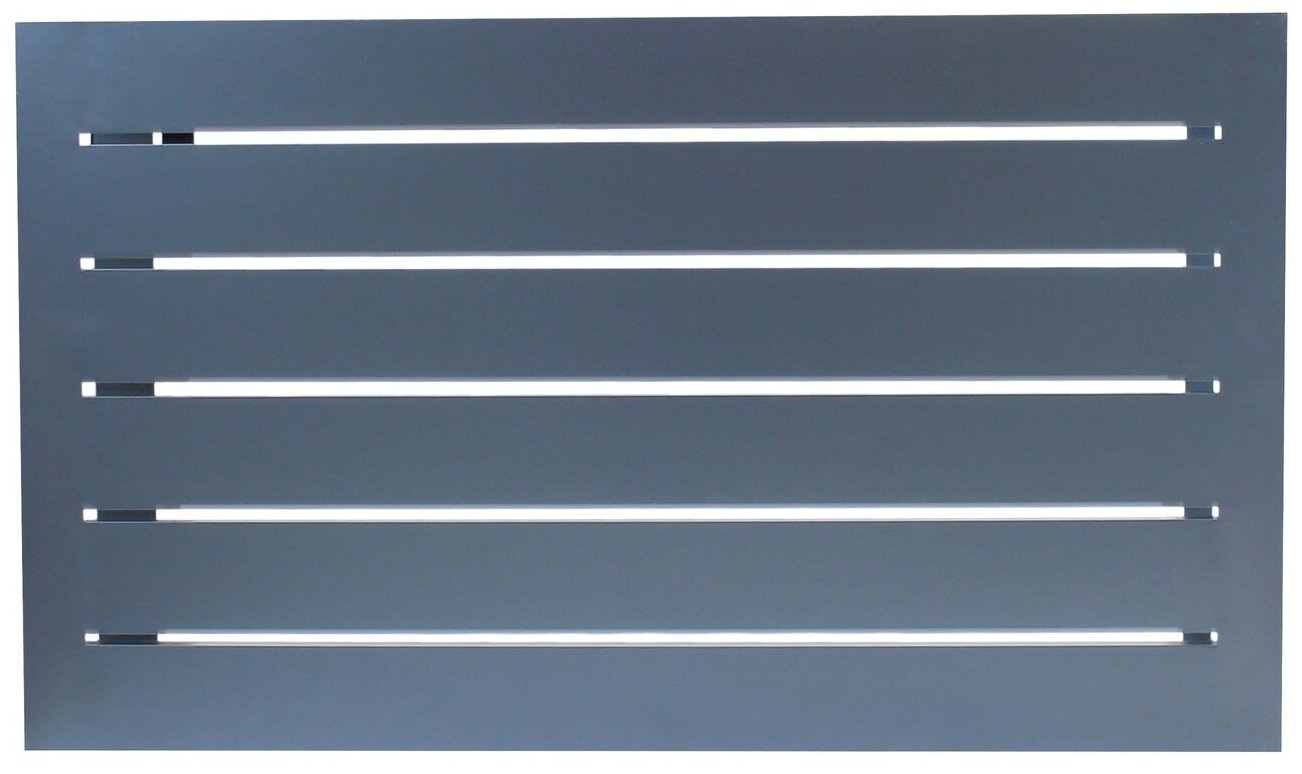 Столик уличный CAPRI, алюминий серый - фотография № 6
